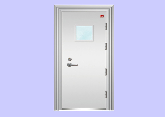 Stainless Steel Hospital Insulated Fire Door 45 Minutes UL / BS Standard